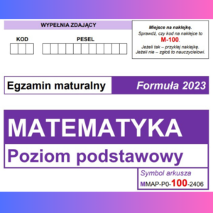Arkusze maturalne PP - 30 dni